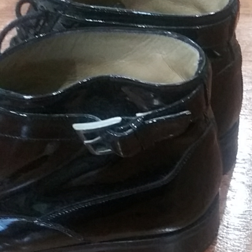 Fratelli Rossetti black patent lace up boots - Picture 4 of 5